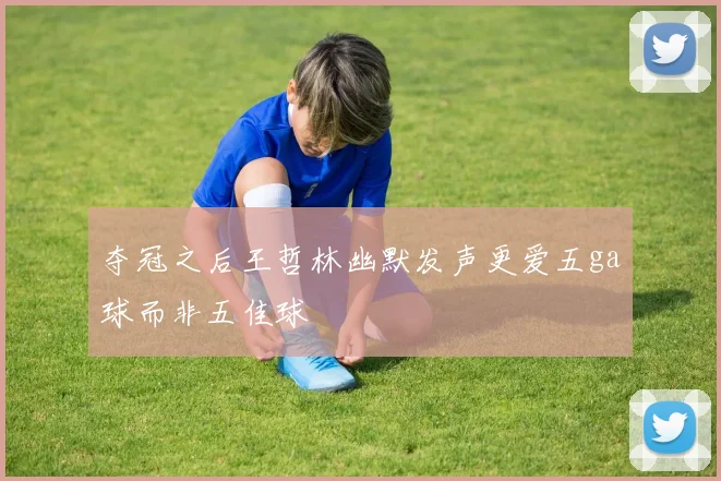 夺冠之后王哲林幽默发声更爱五ga球而非五佳球